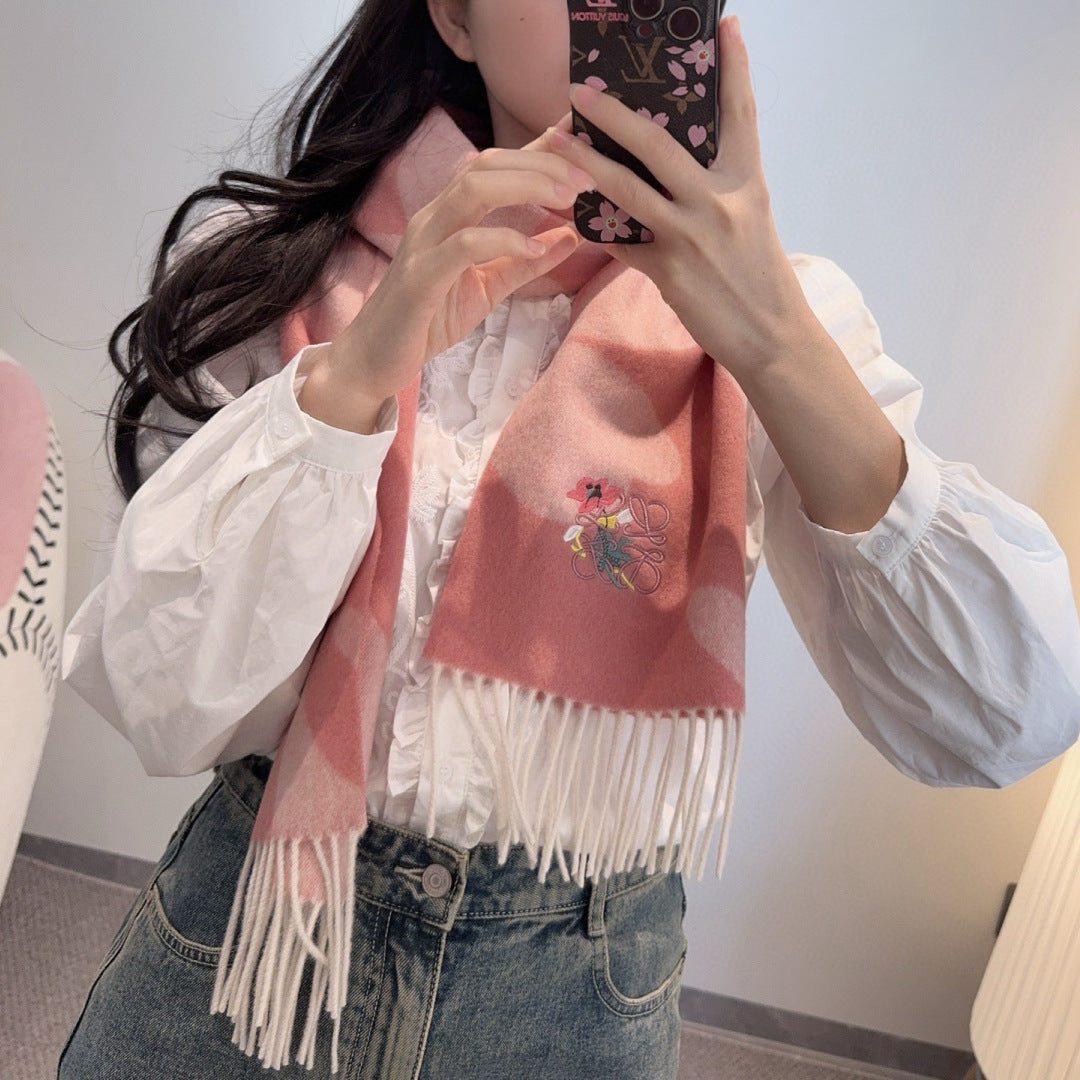 LOEWE 25S SCARF 180 IN CASHMERE 858247