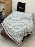 CHANEL 25S SCARF 135 CM IN CASHMERE SILK 941838