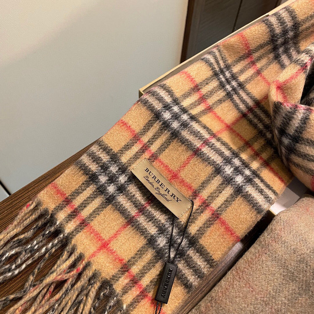 BURBERRY BBR SCARF 200 CM IN CASHMERE 518232