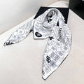 CHANEL 25S SCARF 90 IN SILK 724784