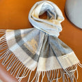 BURBERRY BBR SCARF 180 CM IN CASHMERE 533073